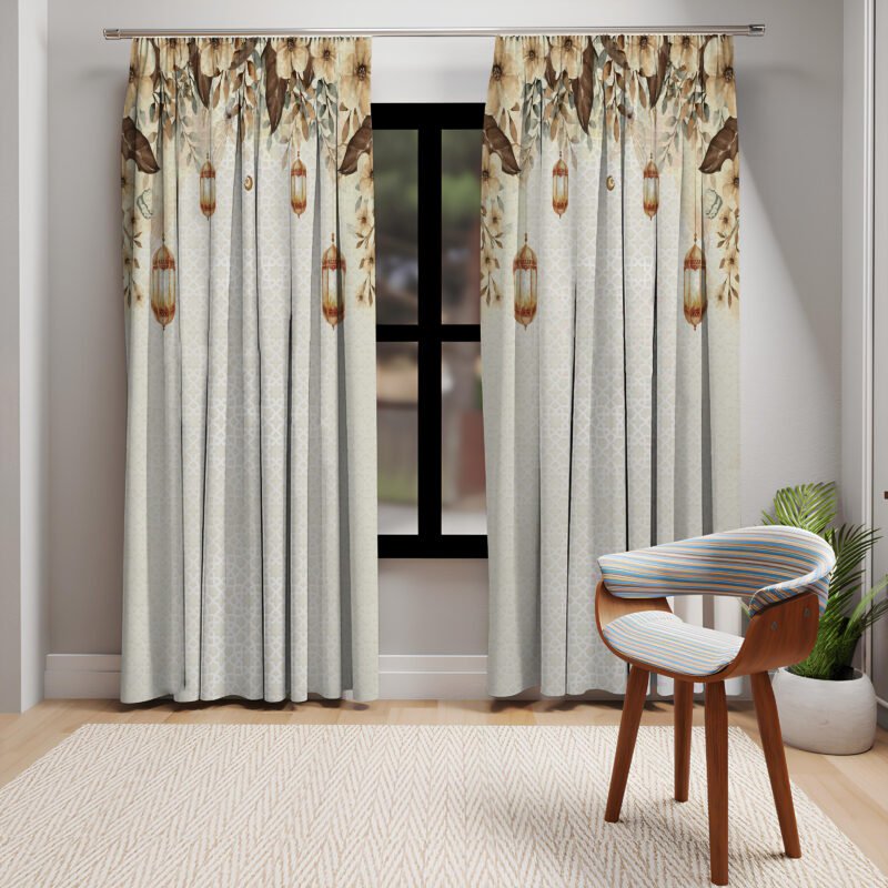 ستائر، كوشن، مفرش سفرة، ديكور منزل