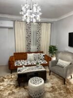 ستائر، كوشن، مفرش سفرة، ديكور منزل