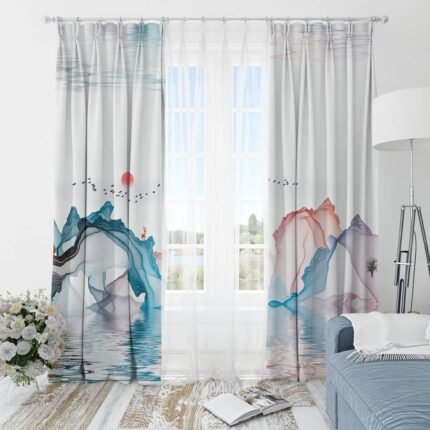 ستائر، كوشن، مفرش سفرة، ديكور منزل