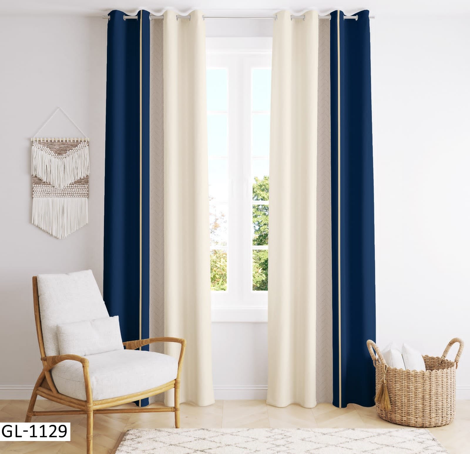 Gl 1129 ستائر، كوشن، مفرش سفرة، ديكور منزل