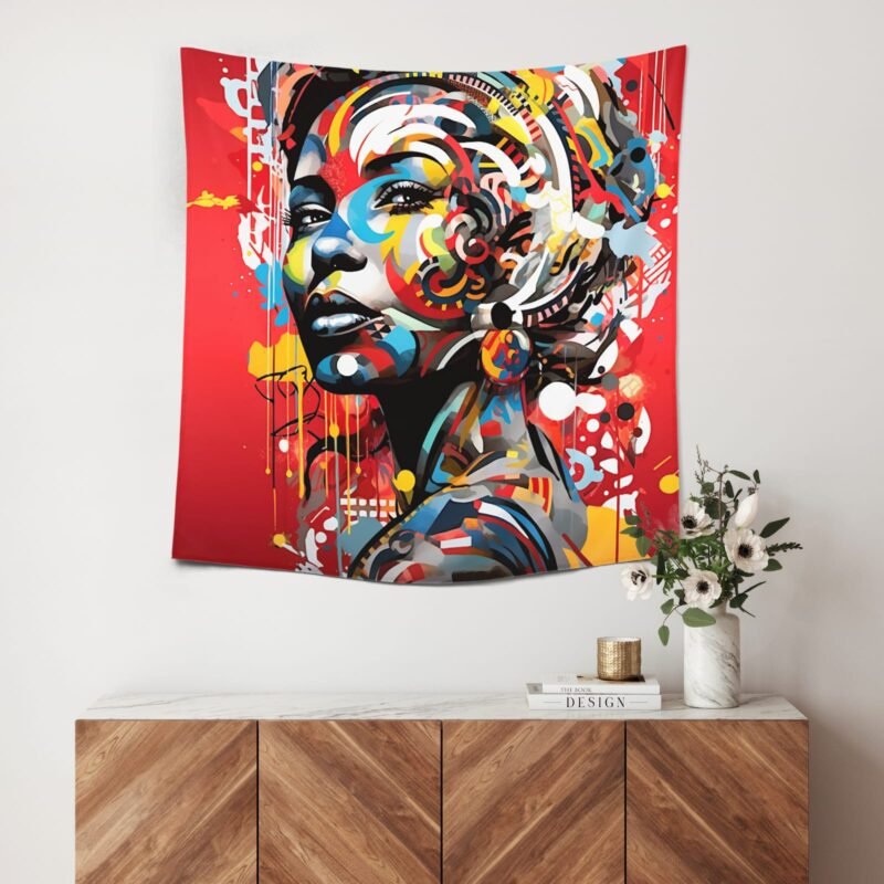 ستائر، كوشن، مفرش سفرة، ديكور منزل